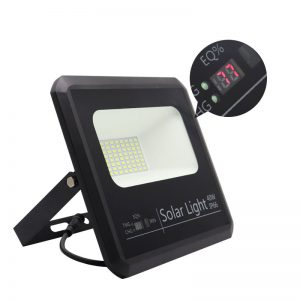 luz de inundación solar llevada al aire libre Lámpara de seguridad con batería smd de sensor de alto brillo 40w con control remoto