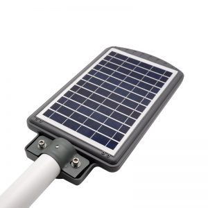 luz de calle solar led 40 vatios integran alta energía de energía lumínica, todo en una lámpara de sensor de movimiento inteligente inteligente ip65 ip66
