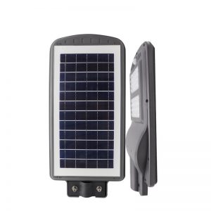 luz de calle solar led 40 vatios integran alta energía de energía lumínica, todo en una lámpara de sensor de movimiento inteligente inteligente ip65 ip66