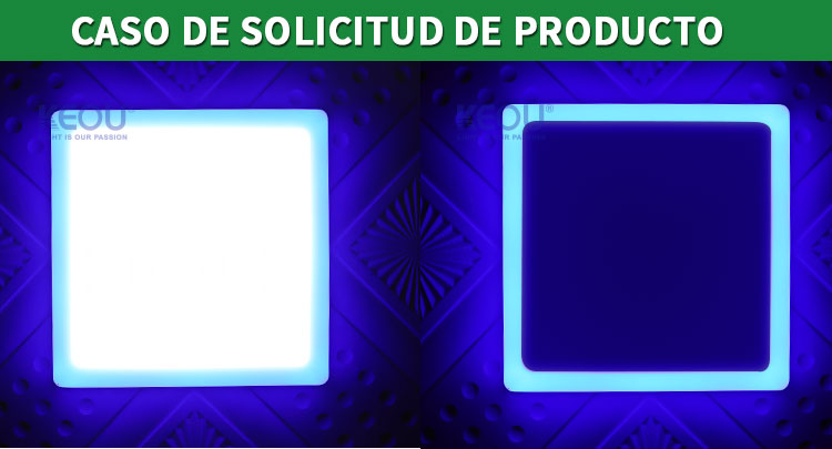 panel led de doble color