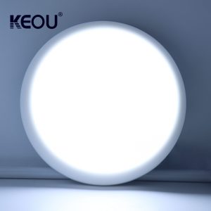 luz del panel de doble color KEOU Rojo azul verde 6 + 3W 9W lámpara redonda sin marco fábrica
