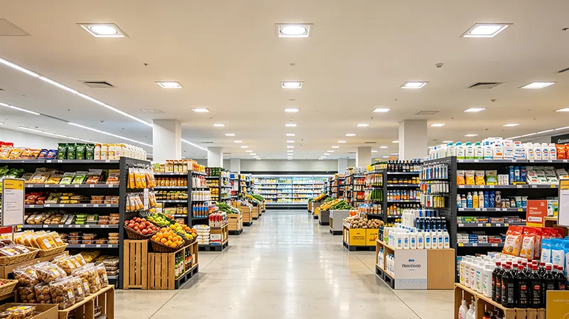 Supermarket and Warehouse Lighting