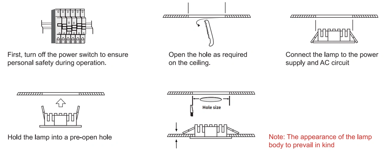 TD011 Constant-Current DOB Commercial Downlight - Product Details 1
