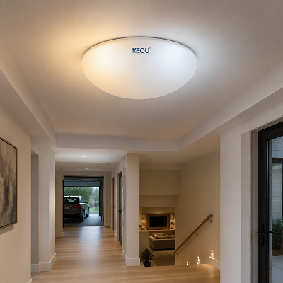 Villa & House Lighting Slim surface mounted panel light